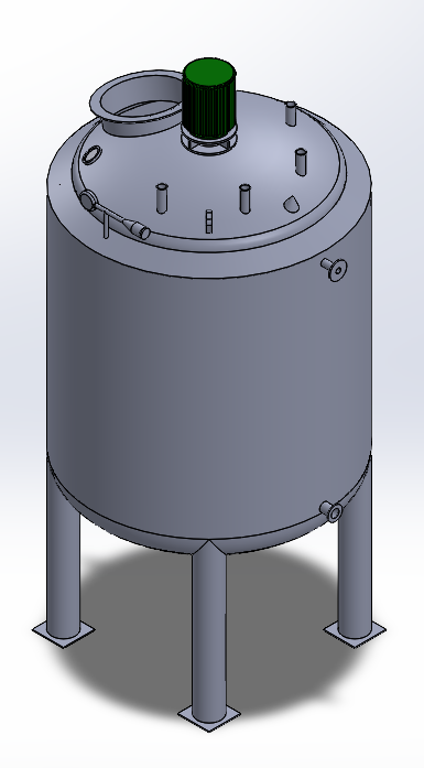 Ribbon Blender Mixer